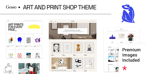Gesso – Art and Print Shop Theme